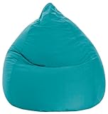 SITTING POINT only by MAGMA Sitzsack Easy XL ca. 220 Liter smarag