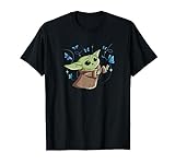 Star Wars The Mandalorian The Child with Blue Butterflies T-S