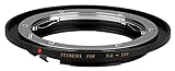 Fotodiox Pro Lens Mount Adapter Compatible with Nikon F-Mount Lenses on Canon EOS EF/EF-S C