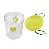 Wesp -Falle, Wespenfallen im Freien - Effektive Hornissenfalle - Animal Control Gadget, gelbe Jacke Trapper für Camping, Garten, Obstgarten, F