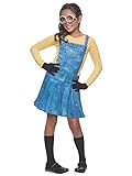 Rubie's Minion-Kostüm für Mädchen, aus „Ich – Einfach unverbesserlich“, Größe M, Alter 5 - 7 Jahre, Körperlänge: ca. 128 cm - 140,2