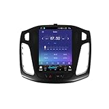VGrpA Autoradio mit Bluetooth Für Ford Focus 3 Mk 3 2011-2019 Touchscreen Android Navigationsgeräte GPS Unterstützt WiFi DSP Carplay USB FM Lenkradkontrolle Rückfahrkamera,Ts 5