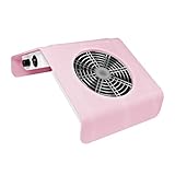Professionelle Nagelstudio STAUBABSAUGUNG BASIC ROSA - Leise & LeistungsStark - Pflegeleicht - Ergonomisch - Nageldesign Tisch-Absaugung - Nageltisch Absaugung - BESTSELLER