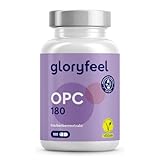 OPC Traubenkernextrakt Kapseln - 1052mg Extrakt PLUS Vitamin C pro Tagesdosis - Original französische Weintrauben - 180 vegane Tabletten - Unabhängig laborgeprü