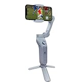 XbotGo Smartphone-Gimbal • KI-Sport-Gimbal für Teamball-Tracking • 3-Achsen-Telefon-Gimbal-Stabilisator für Basketball- und Fußballaufnahmen • Tragbar und faltbar • Live-Streaming • Unterstützt iOS