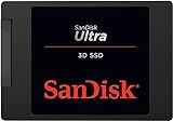 SanDisk Ultra 3D SSD 2 TB SSD interne SSD Festplatte (SSD intern 2,5 Zoll, stoßbeständig, 3D NAND-Technologie, n-Cache 2.0-Technologie, 560 MB/s Übertragungsraten) Schw