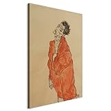 murando - Bilder Egon Schiele 80x120 cm Vlies Leinwandbild 1 tlg Kunstdruck modern Wandbilder XXL Wanddekoration Design Wand BildAbstrakt Kunst l-F-10018-b