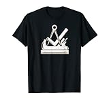 Tischler und Schreiner Handwerk Zunftzeichen im used Look T-S