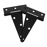 1 Set Hochleistungs Türscharniere Schwere Torscharniere Garagentorscharniere Außentorscharnier Torscharniere Für Holzzäune Hochleistungs Holztorscharniere Hochleistungs T