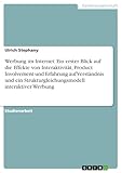 Werbung im Internet: Ein erster Blick auf die Effekte von Interaktivität, Product Involvement und Erfahrung auf Verständnis und ein Strukturgleichungsmodell interaktiver Werbung