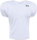 Under Armour Pipeline American Football Practice Jersey weiß S