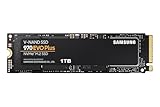 Samsung 970 EVO Plus NVMe M.2 SSD, 1 TB, PCIe 3.0, 3.500 MB/s Lesen, 3.200 MB/s Schreiben, Interne SSD für Gaming und Grafikbearbeitung, MZ-V7S1T0BW