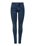 ONLY NOS Damen ONLROYAL REG Skinny JEA BB BJ13964 NOOS Skinny Jeans, per Pack Blau (Dark Blue Denim Dark Blue Denim), 40/L34 (Herstellergröße: L)
