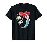 Disney The Little Mermaid Ariel and Flounder T-S