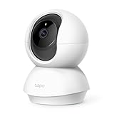 TP-Link Tapo C200 360°-WLAN-Überwachungskamera für den Innenbereich, FHD 1080P, Nachtsicht, Bewegungserkennung, Zwei-Wege-Audio, kompatibel mit Alexa und Google Assistant, für Babys/H