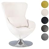 Mingone Sessel Samt Design Loungesessel Modern mit Kissen Einzelsofa Clubsessel Cocktailsessel Polstersessel mit Rücklehne C