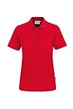 HAKRO Damen Polo-Shirt 'Classic' - 110 - rot - Größe: L