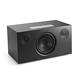 Audio Pro C10 MkII - Tragbarer Multiroom Lautsprecher mit Bluetooth - Kabelloser Smart Speaker mit App-Steuerung & Spotify, AirPlay & Chromecast - Schw