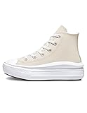 CONVERSE Chuck Taylor All Star Move Platform Coated Leather Sneaker, 22.5 EU