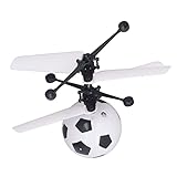 DAUZ RC Flying Ball, RC Flying Ball Spielzeug LED-Licht Intelligenter Intelligente Körpererkennung für den Außenbereich (Fußball)