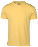 Polo Ralph Lauren Herren-T-Shirt mit Rundhalsausschnitt, Gelb M
