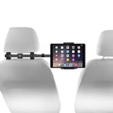 Macally HRMOUNTPROB KFZ-Halterung für Apple iPad Pro/Air/Mini, Tablets, Nintendo Switch, iPhone, Smartphones mit einer Breite von 11,4 cm bis 25,4 cm mit zwei verstellbaren Positionen und 360° Drehung