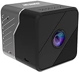 Somikon Mini Camera: Mobile Mini-Full-HD-Überwachungskamera, PIR-Sensor, 6 Monate Stand-by (Mini Kamera Full Hd, Spion Und Minikamera, Überwachung)