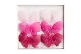 HEITMANN DECO Feder-Schmetterlinge aus Draht - in verschiedenen Pink- und Rosa-Tönen - Frühling - hübsche Oster-Dek