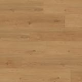 Vinylboden Rigid Klick-Vinyl - 2.75m² (10 Planken) mit integrierter Trittschalldämmung | Design Bodenbelag Holzoptik Eiche Braun (Kaffee) | Nutzklasse 23/31 privater und gewerblicher Geb