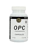 OVATIME Nutrition OPC + Resveratrol 60 Kapseln Traubenkernextrakt - Antioxidans - Verbesserung Herzgesundheit, Unterstützung Immunsy