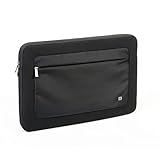 Vivanco SL FOLIO 17.3 Notebook Sleeve für 43,9 cm (17,3 Zoll) Bildschirmdiagonale inkl. Reißverschlußfach für Zubehör schw