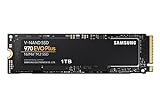 Samsung 970 EVO Plus NVMe M.2 SSD, 1 TB, PCIe 3.0, 3.500 MB/s Lesen, 3.200 MB/s Schreiben, Interne SSD für Gaming und Grafikbearbeitung, MZ-V7S1T0BW
