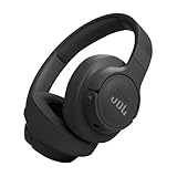 JBL Tune 770 NC – Kabellose Over-Ear-Kopfhörer mit adaptivem Noise-Cancelling und faltbarem Design – Bis zu 70 Stunden Akkulaufzeit mit Schnellladefunktion – Schw