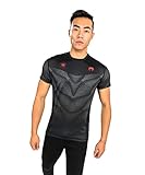 Venum Herren Phantom Dry Tech T-Shirt Hemd, schwarz/red, Larg