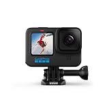 GoPro HERO 10 Black Actioncam - 5K / 60 BpS Action Cam Touch-Screen, WLAN, GPS, Bildstabilisierung, Zeitraffer, Zeitlup