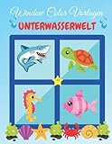 Window Color Vorlagen Unterwasserwelt: Über 60 liebevoll gestaltete zauberhafte Malvorlagen für Mädchen und Jungen ab 5 Jahren | Große Fensterbilder ... für Kinder | Motive für dein Z
