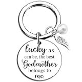 Ikacvb Will You Be My Godmother Godmother Proposal Gift Godfather Gift From Godchild (Godmother Gift), Geschenk für Patentante, S