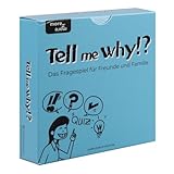 Tell me Why!? - das Fragespiel für Freunde und Familie - Perfekt für jeden Spieleabend mit Freunden und Familie - Kartenspiel für Familienabende, Freundeabende, Weihnachten oder als Geschenk