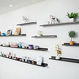 JFUNANQH Zeitschriftenständer aus Metall, Wandhalterung, Aktenorganizer, Halter für Zeitschriften, Bücher, Zeitungen, Tablets, Wandbehang, Zeitschriftendisplay, Lagerregale (Größe: 60 cm)