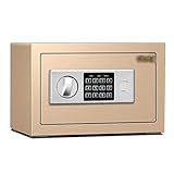inBEKEA Schlüsselschrank mit digitalem Schloss, elektronischer Schlüsseltresor, Pin-Code-Aufbewahrungsbox für Schlüssel, sicherer Stahl-Schließkasten, Kratzfest, pulverb