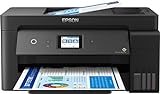 Epson EcoTank ET-15000 4-in-1 Tinten-Multifunktionsgerät (Kopie, Scan, Druck, A3, ADF, Full-Duplex, WiFi, Ethernet, Display, USB 2.0), großer Tintentank, niedrige Seitenkosten,Normal, Schwarz, Farbig