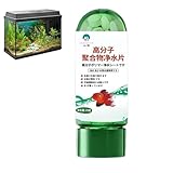 Wasseraufbereitung Tablette, 1 STÜCKE Leistungsstarke Aquarium Wasseraufbereitung Tabletten, Wasseraufbereitung Tabletten für Fischtank