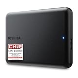 TOSHIBA Canvio Partner 1TB Portable 2.5'' Externe Festplatte, USB 3.2, Mac & Windows kompatibel. Xbox, PS4, PS5