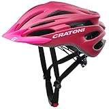 Cratoni helmets GmbH Unisex – Erwachsene Pacer Fahrradhelm, pink matt, M