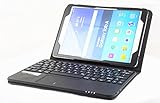 MQ - Layout AZERTY | Galaxy Tab A 10.1 (2016) Bluetooth Tastatur Tasche mit integriertem Multifunktions-Touchpad für Modelle Galaxy Tab A 10.1 WiFi SM-T580, Galaxy Tab A 10.1 LTE SM-T585