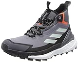 adidas Damen Terrex Free Hiker 2 GTX W Sneaker, Trace Grey/Grey Three/Impact orange, 40 EU