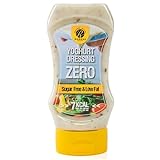 Rabeko Zero Sauce - Yoghurt Dressing, 1 x 350ml ohne Zucker & wenig Fett - gesunde Low Carb Produkte kalorienreduziert fettreduziert für Salat, Frites,Burger,Grill - Gluten und Lak