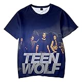 UBUB Teen Wolf T-Shirts Männer/Frauen Tv-Serie Teen Wolf 3D-Print T-Shirt Mode Lässig Harajuku Style T-Shirt Streetwear Plus Size Top
