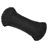 Arbeitsseil Schwarz 6 mm 500 m Polypropy