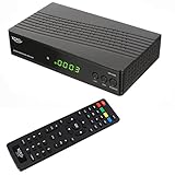 XORO HRS 9194 - DVB-S2 FullHD Satelliten Twin Receiver, PVR Ready - 2 Aufnahmen gleichzeitig möglich, Timeshift, EPG, USB 2.0 Mediaplayer, 12